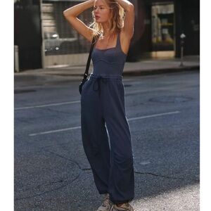 Fp Movement By Free People Inbound Onesie In Midnight Navy